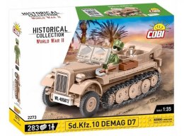 COBI 2273 Historical Collection WWII Ciągnik artyleryjski Sd. Kfz. 10 DEMAG D7 283 klocki COBI