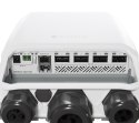 Mikrotik CRS504-4XQ-OUT łącza sieciowe Zarządzany L3 Fast Ethernet (10/100) Obsługa PoE 1U Biały MikroTik