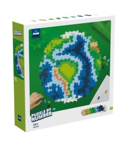 Plus-Plus Earth Puzzle klocki 800 szt. Glob PLUS-PLUS