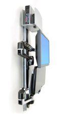 Ergotron LX WALLMOUNT SYSTEM W/CPU HOLD/MED SILV CPU HOLD 32IN 2.3-11KG Ergotron