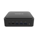 GIGABYTE GB-BEI7-1260 komputer typu barebone Czarny i7-1260P 3,4 GHz Wbudowane głośniki Gigabyte