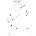 Neomounts CPU-D200BLACK uchwyt do komputera Uchwyt na procesor montowany na biurku Czarny NEWSTAR