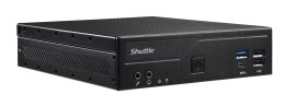 Shuttle DH610S komputer typu barebone Wąski PC Czarny Intel H610 Shuttle