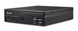 Shuttle DH610S komputer typu barebone Wąski PC Czarny Intel H610 Shuttle