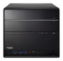 Shuttle SH570R6 komputer typu barebone Sześcian Czarny Intel H570 LGA 1200 (Socket H5) Shuttle