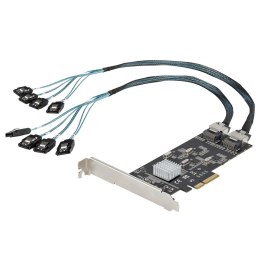 StarTech.com 8P6G-PCIE-SATA-CARD adapter Wewnętrzny Mini-SAS Manhattan