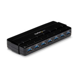 StarTech.com ST7300USB3B huby i koncentratory USB 3.2 Gen 1 (3.1 Gen 1) Type-B 5000 Mbit/s Czarny StarTech