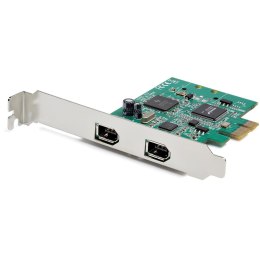 2 PORT PCIE FIREWIRE CARD/TI TSB82AA2 CHIPSET-WIN/MAC StarTech