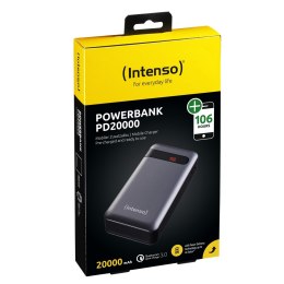 Intenso PD20000 Power Delivery Litowo-polimerowy (LiPo) 20000 mAh Antracyt INTENSO