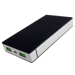 PowerBank PowerNeed P10000B (10000mAh; microUSB, USB 2.0; kolor czarny) PowerNeed