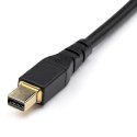 StarTech.com DP14MDPMM2MB kabel DisplayPort 2 m Mini DisplayPort Czarny StarTech