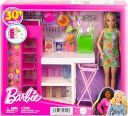 BARBIE SPIŻARNIA ZESTAW + LALKA HJV38 MATTEL