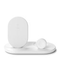 BELKIN WIRELESS CHARGER 3IN1 STAND/PAD/APPLE WATCH WHITE Belkin