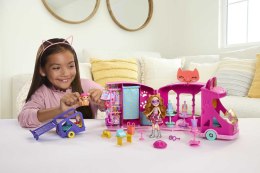 Enchantimals Mobilne studio mody Zestaw + lalka Kotek HPB34 MATTEL