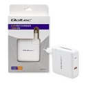 Qoltec Ładowarka GaN FAST 108W | 5-20V | 3-4.7A | USB C | Biała Qoltec