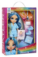 Rainbow High Junior High PJ Party Fashion Doll- Skyler (Blue) MGA