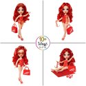 Rainbow High Swim & Style Fashion Doll- Ruby (Red) MGA