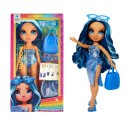 Rainbow High Swim & Style Fashion Doll- Skyler (Blue) MGA