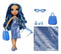 Rainbow High Swim & Style Fashion Doll- Skyler (Blue) MGA