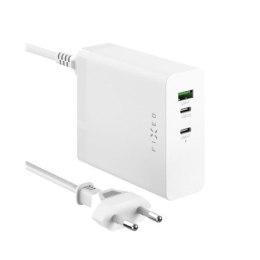 Stała stacja ładująca 2xUSB-C/1xUSB, GaN, PD 3.1 obsługa, 140W | FIXCG140-2C1A-WH No name