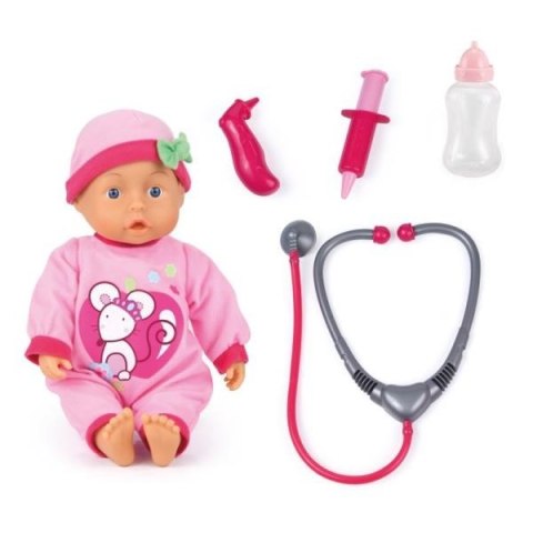 Bayer Lalka Doctor set Doktor 33cm zestaw 93378AA Bayer