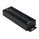 StarTech.com HB30A10AME huby i koncentratory USB 3.2 Gen 1 (3.1 Gen 1) Type-B 5000 Mbit/s Czarny StarTech