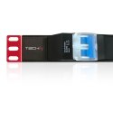 Techly I-CASE STRIP-61UD rozdzielacz zasilania PDU 6 x gniazdo sieciowe 1U Czarny, Czerwony TECHly