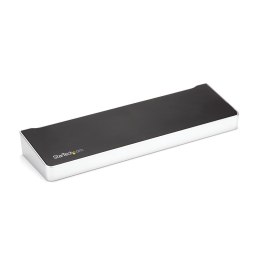 StarTech.com DK30CH2DPPDU stacja dokująca Przewodowa USB 3.2 Gen 1 (3.1 Gen 1) Type-C Czarny, Srebrny Targus