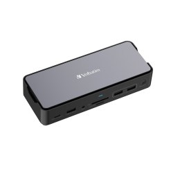 USB-C PRO DOCKINGSTATION 15PORT/CDS-15S80WSSD SLOTHDMIDPUSB Verbatim