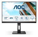 AOC P2 22P2Q LED display 54,6 cm (21.5") 1920 x 1080 px Full HD Czarny AOC