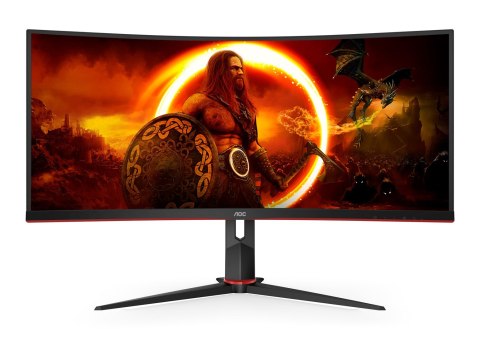 Monitor AOC 34"/ CU34G2XP BK 2xHDMI 2xDP 5xUSB AOC