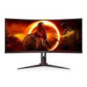 Monitor AOC 34"/ CU34G2XP BK 2xHDMI 2xDP 5xUSB AOC