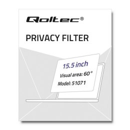 Qoltec 51071 filtr do ekranu 39,4 cm (15.5