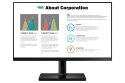 Samsung F24T452FQR 61 cm (24") 1920 x 1080 px monitor LED Czarny Samsung