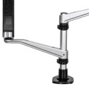 StarTech.com ARMDUAL30 uchwyt / stojak do monitorów 76,2 cm (30") Biurko Czarny, Srebrny Ergotron