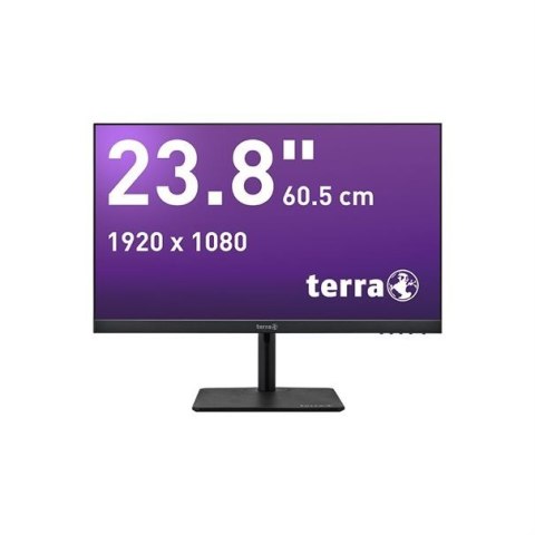 Wortmann AG TERRA 3030221 monitor komputerowy 60,5 cm (23.8") 1920 x 1080 px Full HD LED Czarny Wortmann Ag