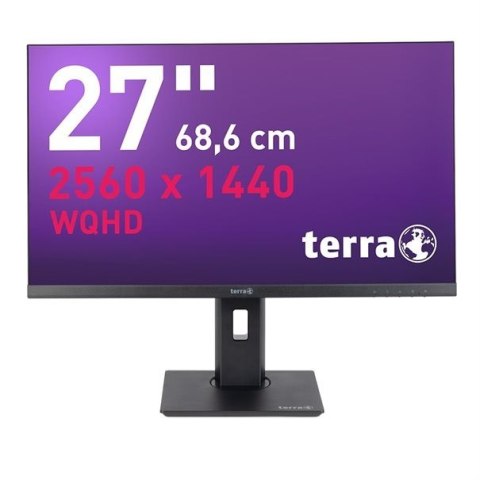 Wortmann AG TERRA 3030223 monitor komputerowy 68,6 cm (27") 2560 x 1440 px Wide Quad HD LCD Czarny Wortmann Ag