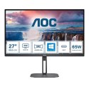 AOC V5 Q27V5N 68,6 cm (27") 2560 x 1440 px Quad HD LED Czarny AOC