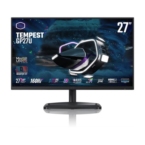 Cooler Master Gaming Tempest GP27U LED display 68,6 cm (27") 3840 x 2160 px 4K Ultra HD Czarny Cooler Master