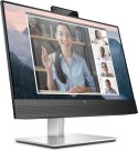 HP E24mv G4 60,5 cm (23.8") 1920 x 1080 px monitor Full HD Czarny, Srebrny Hewlett-Packard