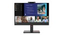 Lenovo ThinkVision T24v-30 LED display 60,5 cm (23.8") 1920 x 1080 px Full HD Czarny Lenovo