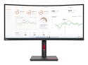 Lenovo ThinkVision T34w-30 LED display 86,4 cm (34") 3440 x 1440 px Wide Quad HD Czarny Lenovo