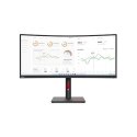 Lenovo ThinkVision T34w-30 LED display 86,4 cm (34") 3440 x 1440 px Wide Quad HD Czarny Lenovo