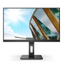 MONITOR AOC LED 27" U27P2CA 68.6 cm (27") 3840 x 2160 pixels 4K Ultra HD LED Czarny AOC