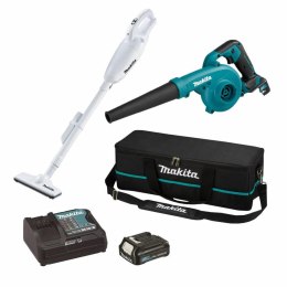 MAKITA.DMUCHAWA 12V CXT UB100D + CL108FD ODKURZACZ 1x2,0Ah +TORBA ... MAKITA