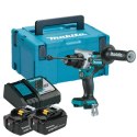 Akumulatorowa wiertarko-wkrętarka udarowa LXT MAKITA DHP486RTJ 18V 130/65Nm 2x5,0Ah MAKITA