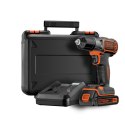 Black & Decker ASD18K Zamek centralny Czarny, Pomarańczowy Black&Decker