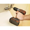 Black & Decker ASD18KB-QW wiertło Czarny, Pomarańczowy Black&Decker