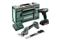 METABO.ZESTAW COMBO 18V 2.2.5 (BS 18 + SGS 18 LTX) Q 2x2,0Ah Metabo