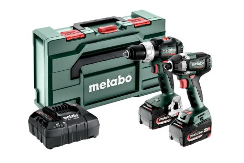 METABO.ZESTAW COMBO 18V 2.8.8 (SB 18 LT BL + SSD 18 LT 200 BL) 2x5,2Ah METABOX 145 Metabo